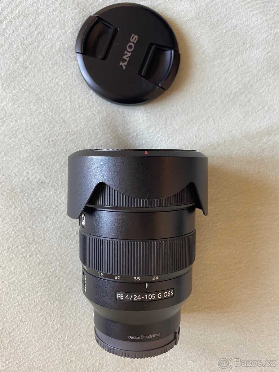 Sony FE 24-105 mm f/4 G + filtry