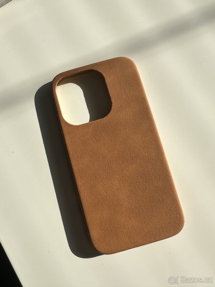 Apple IPhone 14 Pro - kryt/case - alcantara/leather