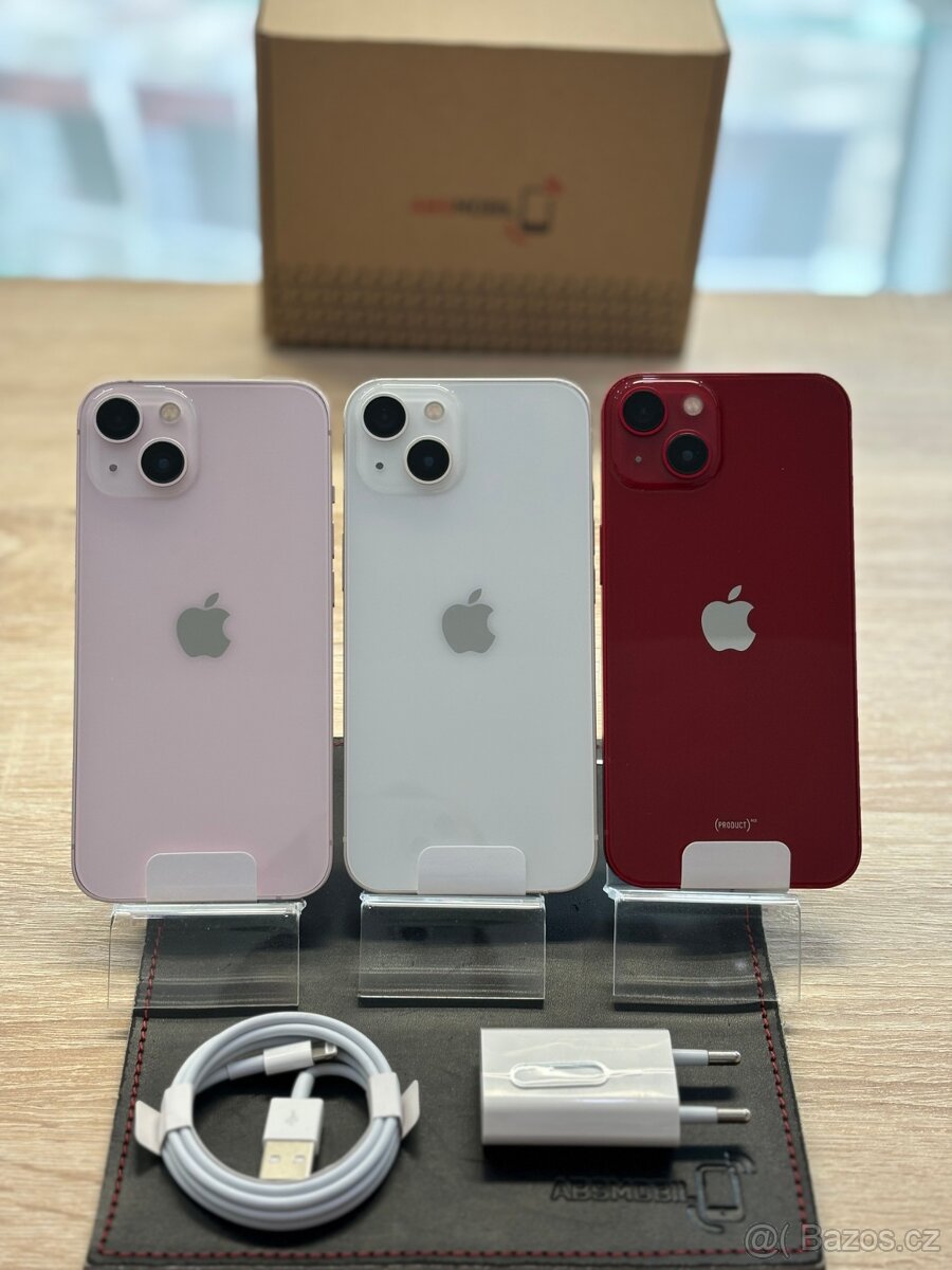 Apple iPhone 13 128 GB / ZÁRUKA 24 MĚSÍCŮ / TOP