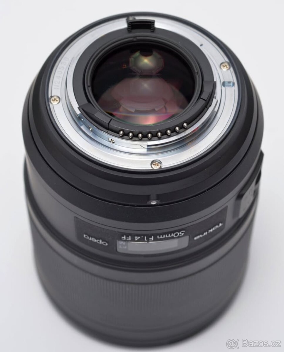 Tokina Opera 50mm F/1.4 Autofocus pro Nikon F