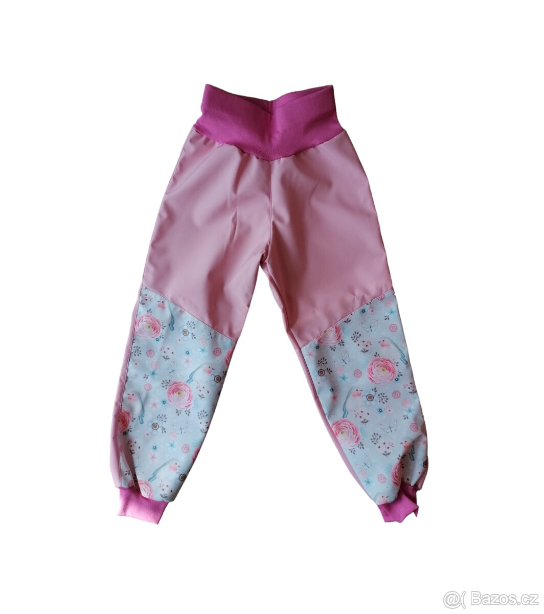 Dětské letní softshell kalhoty