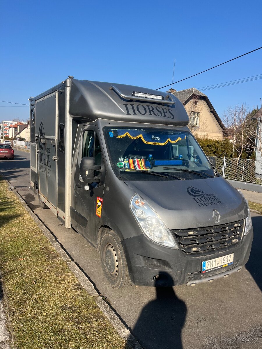 Renault Master - Přepavník na koně
