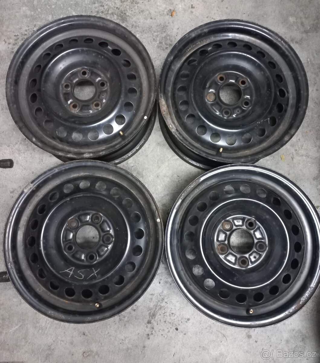 Disky plechové 5x114,3 R16 MITSUBISHI ASX, Renault