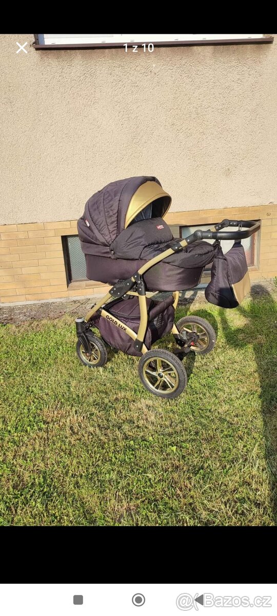 Kombinovaný kočárek BABYLUX GOLD LUX