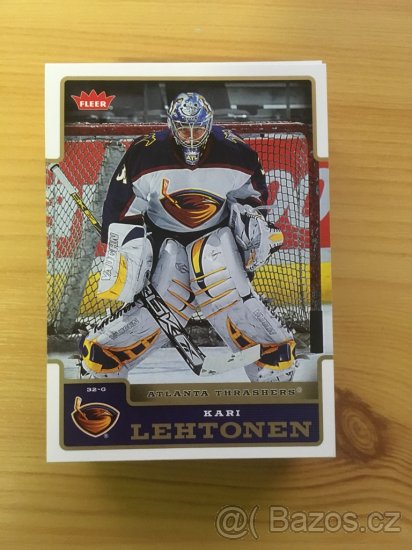 Prodám: Hokejové karty Fleer 2006/2007