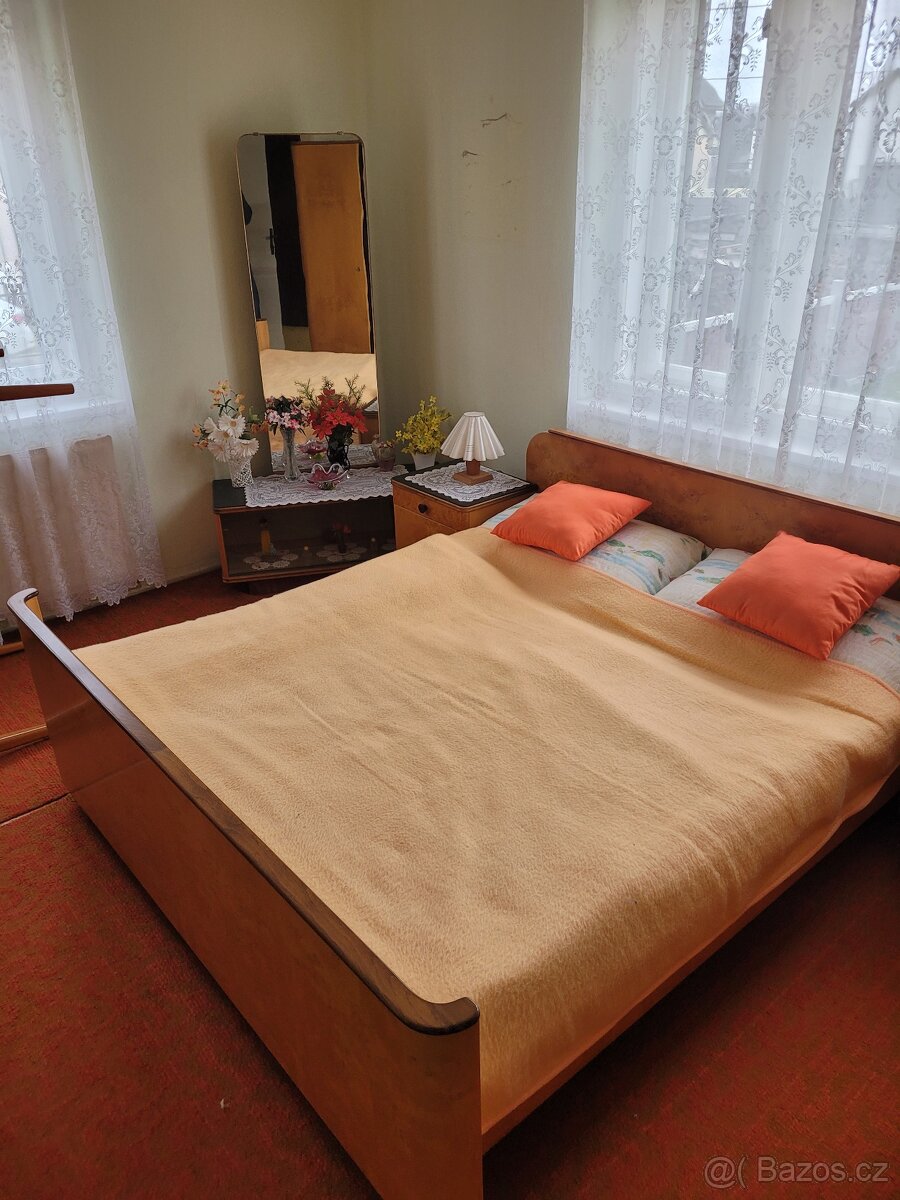 Ložnice z přelomu 50. - 60. let