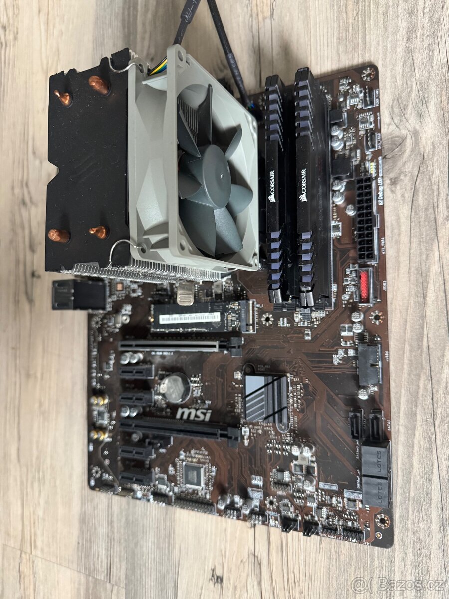 MSI Z370A-PRO + Intel Core I5 8400 + 16GB DDR4 + 128GB NVME