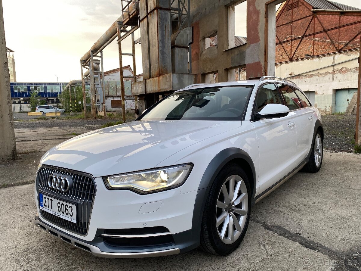 Audi A6 Allroad 3.0TDi 180kW Stronic,2013,219tkm,1maj,ČR,DPH