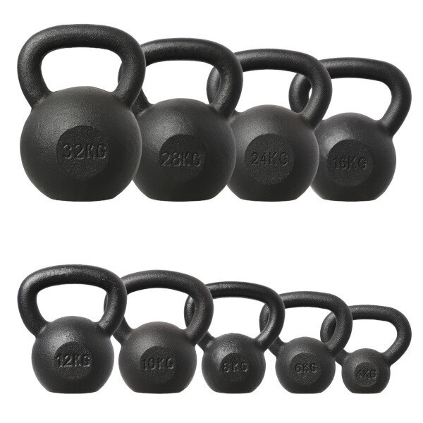 Ocelolitinový profi kettlebell 4- 32kg