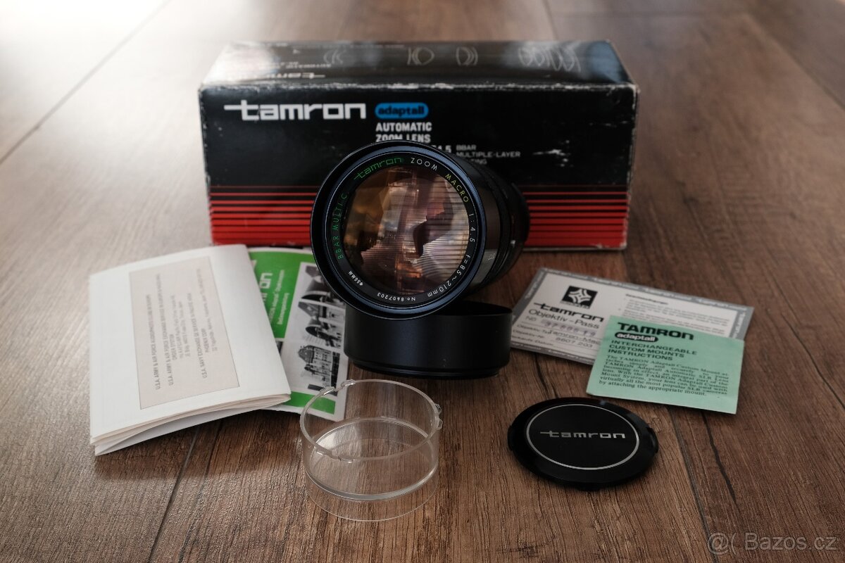 Tamron BBAR MC macro 85-210mm f/4.5 - (Konica)