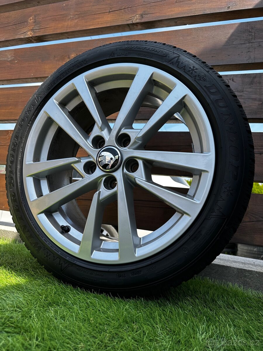 Alu kola 5x112 r17 s pneu (7551)