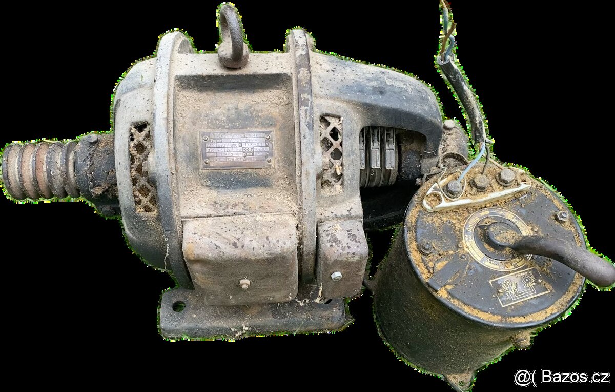 Kartáčový elektromotor