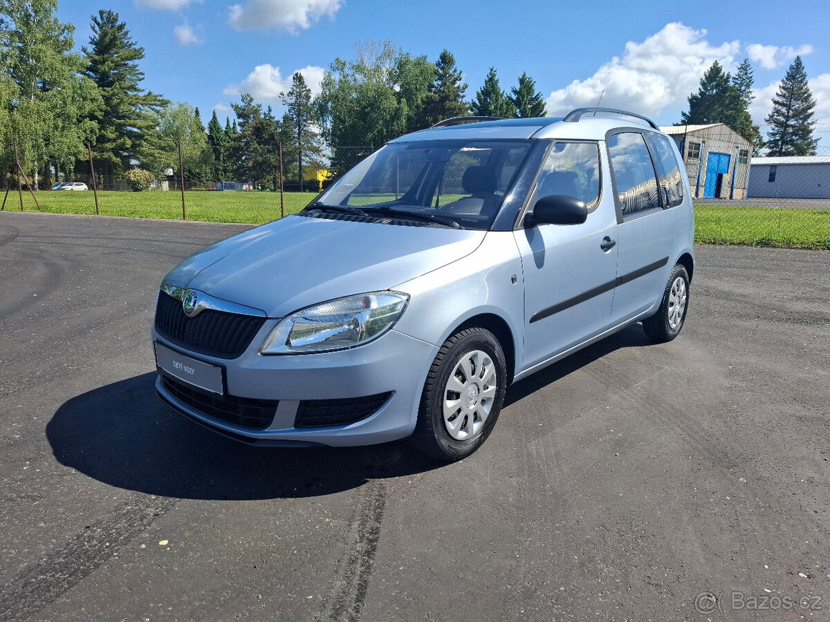 Škoda Roomster 1.2TSi 63kW,klimatizace,rozvody,stk 2027