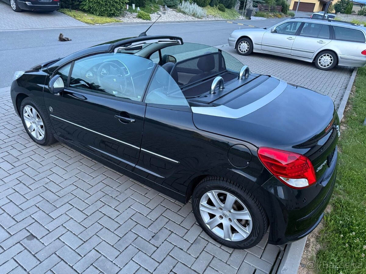 Peugeot 207cc 1.6i 88kw 4/2011 jen79.944km vyhřívané sedačky