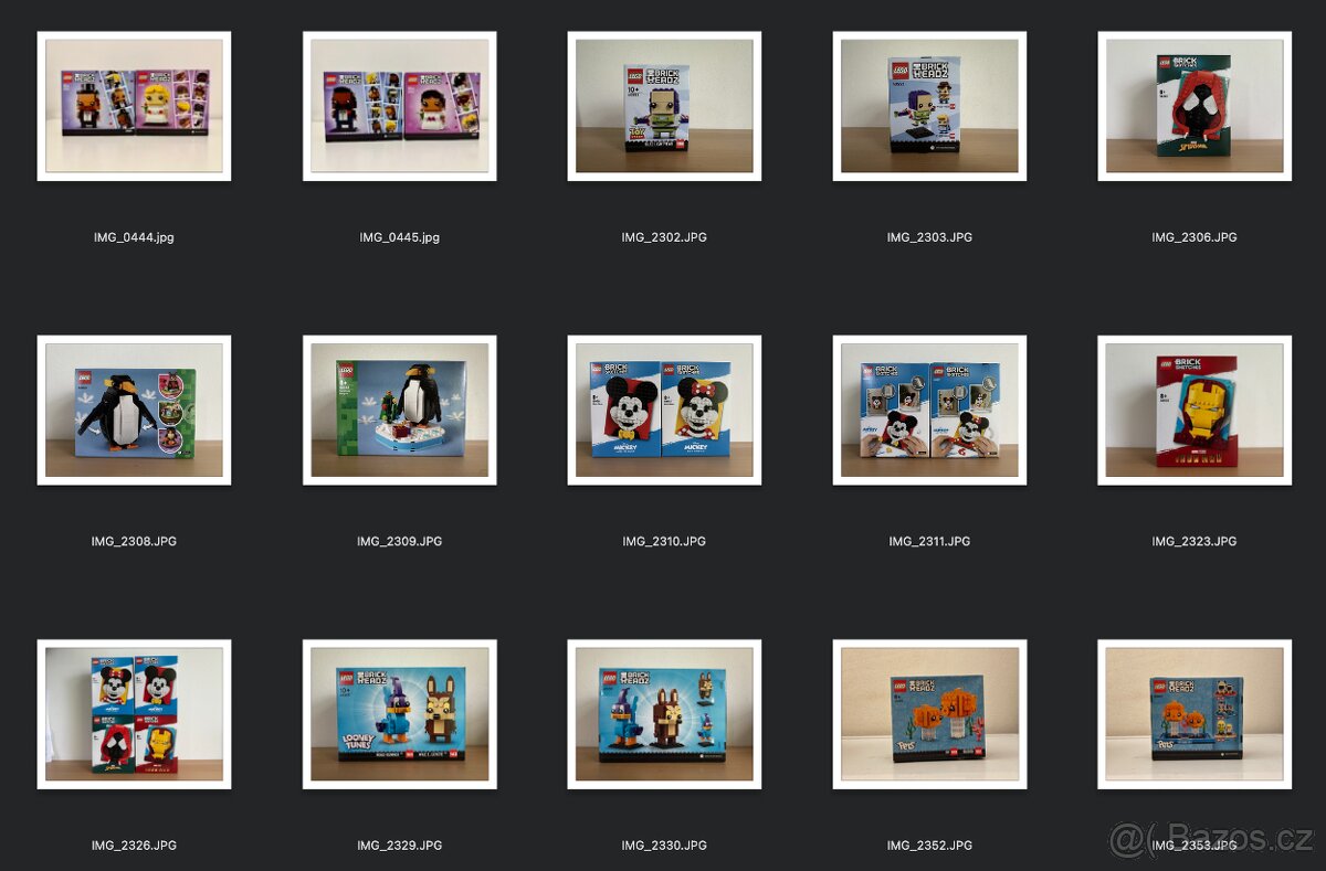 Lego BrickHeadz a BrickSketches
