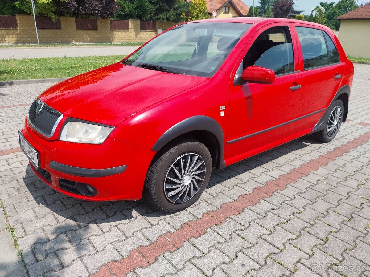 ŠKODA FABIA 1,4 16V /r. v. 2004/ČR/po STK/KLIMA/156 tkm.