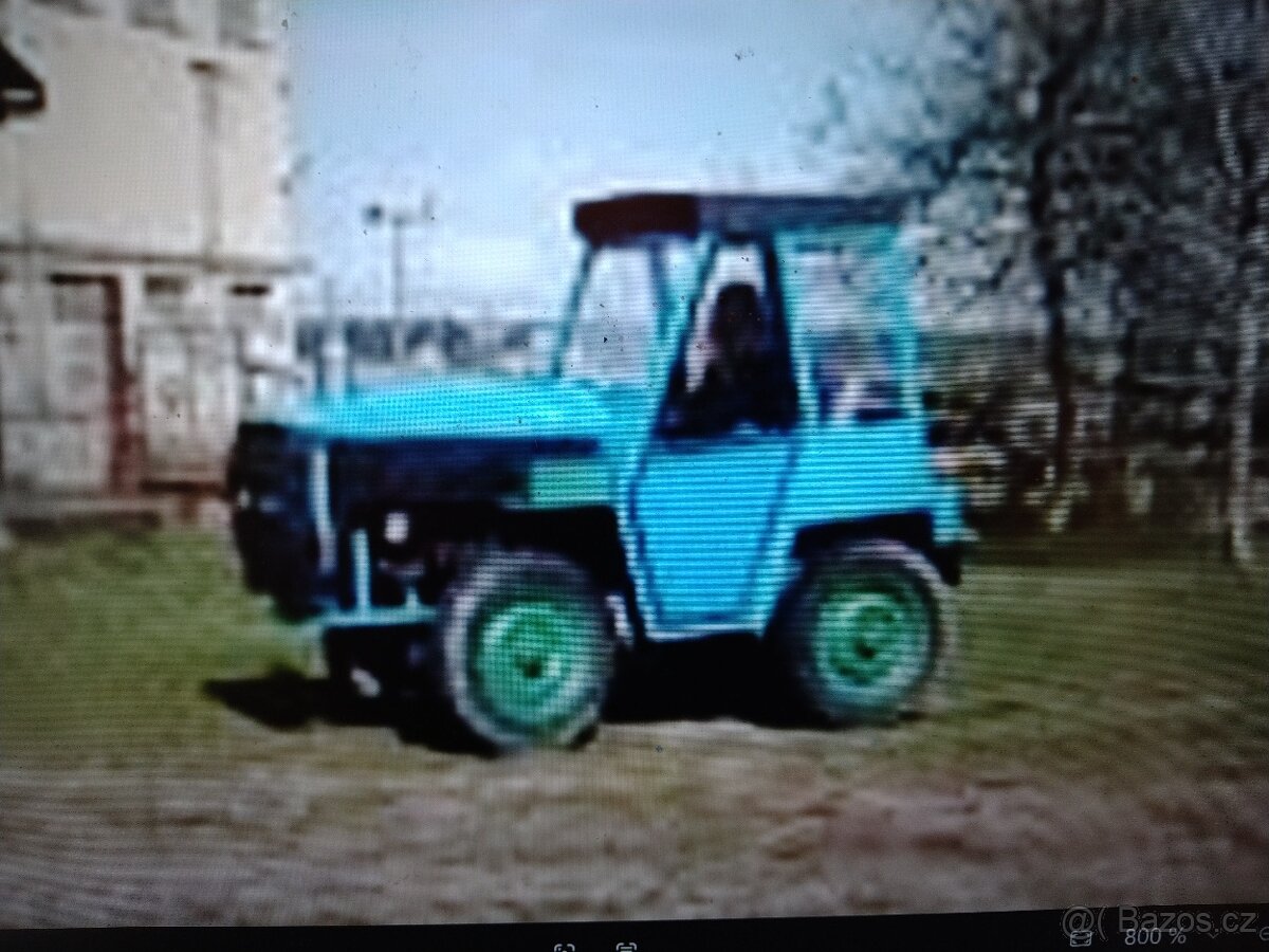 Prodám traktůrek domácí výroby,