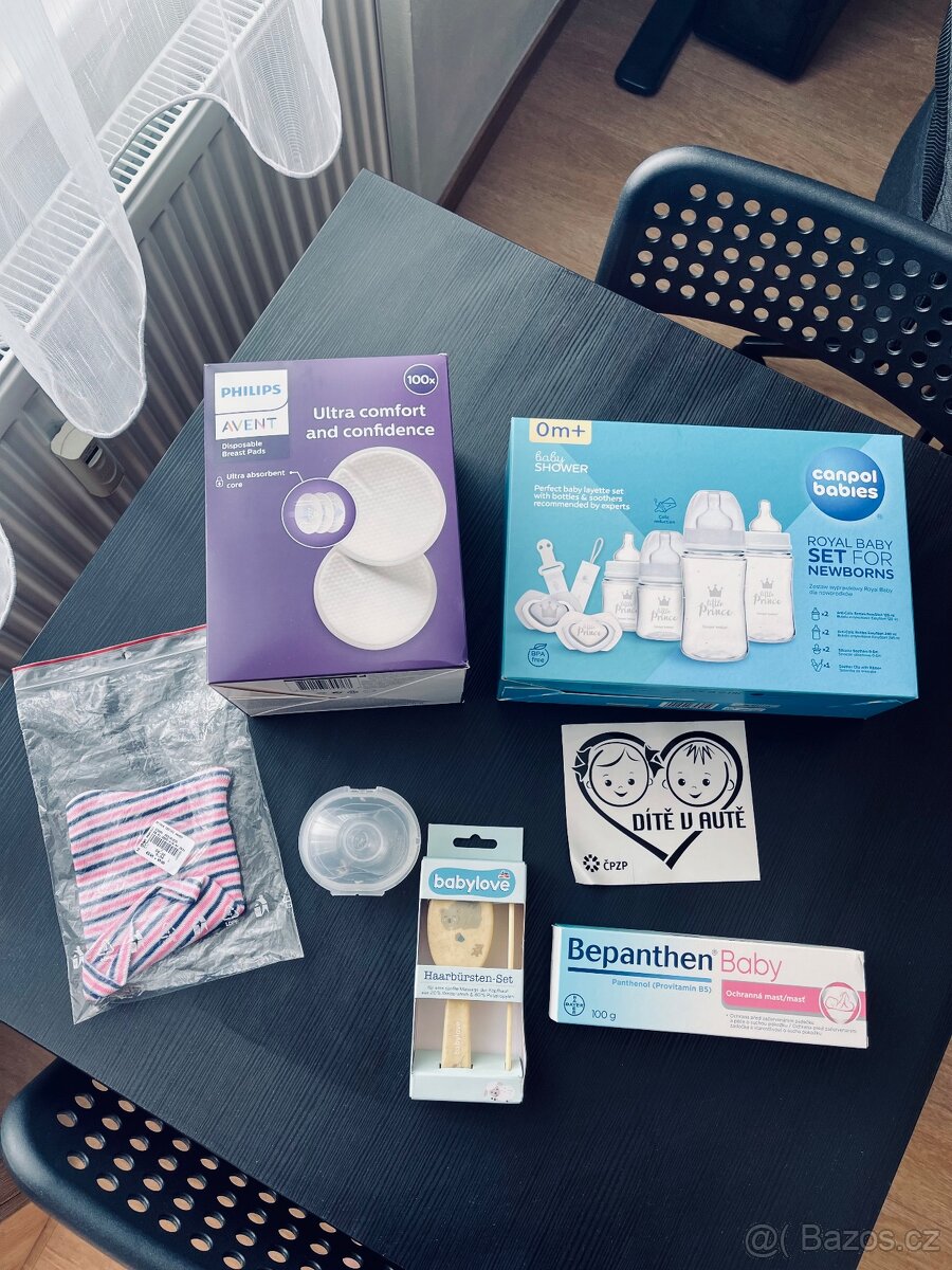 Set pro novorozence - nevyužito po porodu
