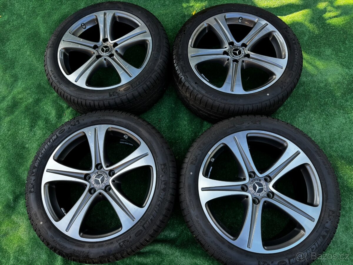Originál alu kola Mercedes E-class 5x112 R18 zima