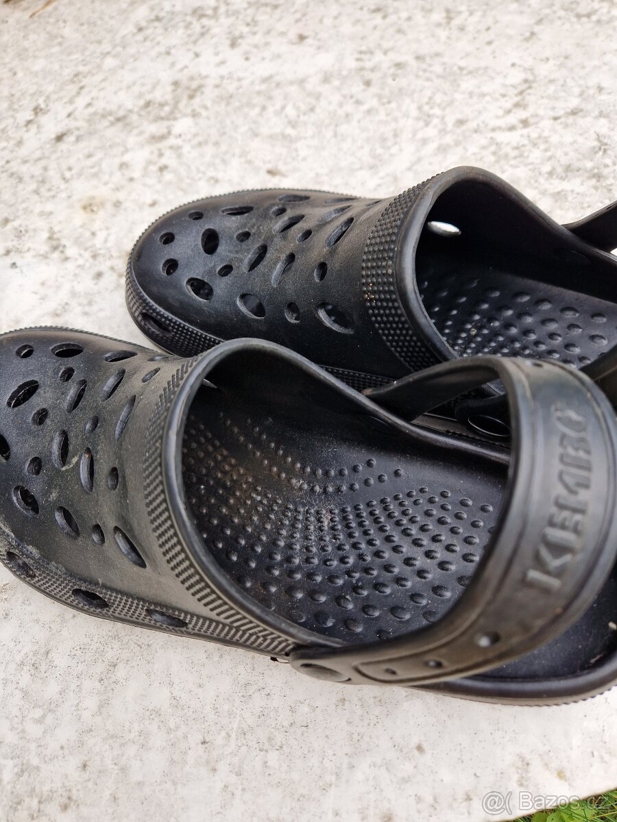 Zcela nové crocs - černé, vel 45