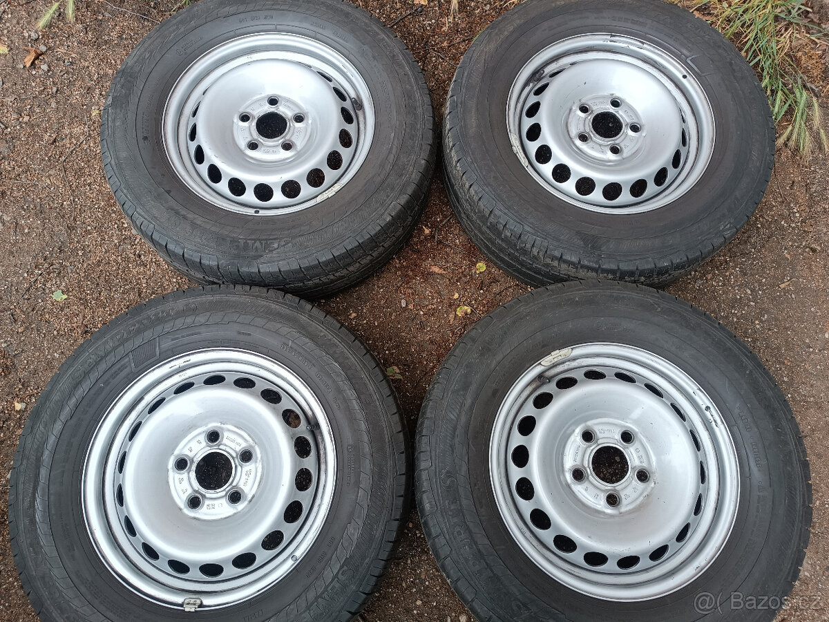 VW Crafter II / Man Tge - disky 6,5x16 et60+ letní 235/65/16