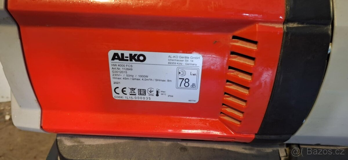 Domací vodárna AL-KO HW 4000 FCS Comfort 112849
