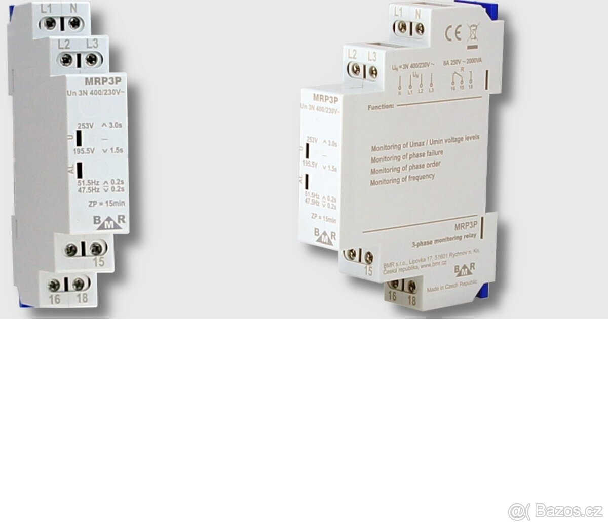 Monitorovací relé BMR MRP3P - 170ks