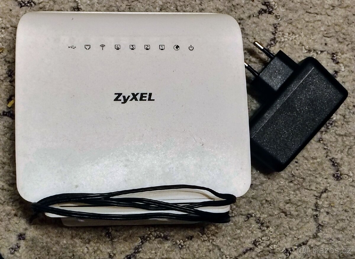 Modem Zyxel 1312 VDSL, router, wifi