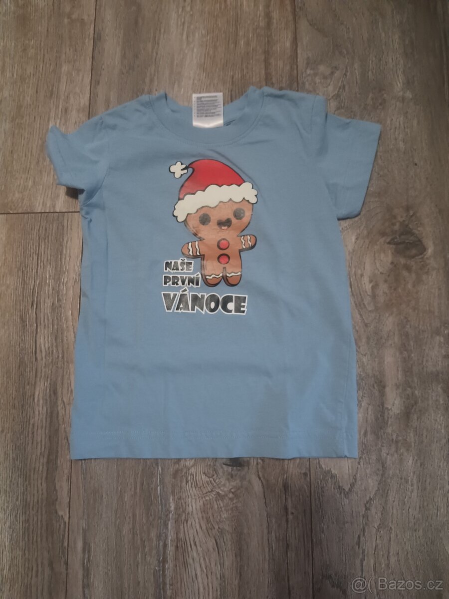 Tričko naše první Vánoce