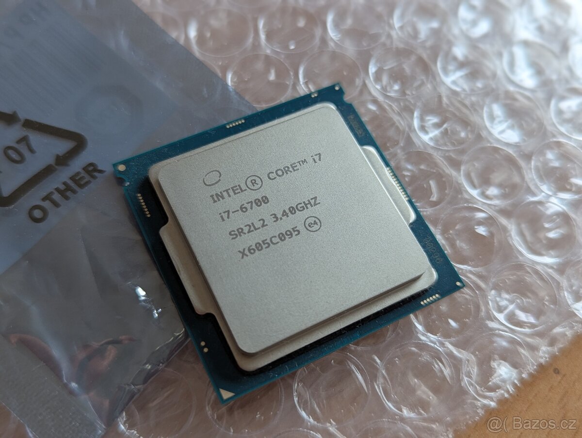 Intel Core i7-6700 - 4C/8T - 3,4 - 4,0 GHz - prodáno