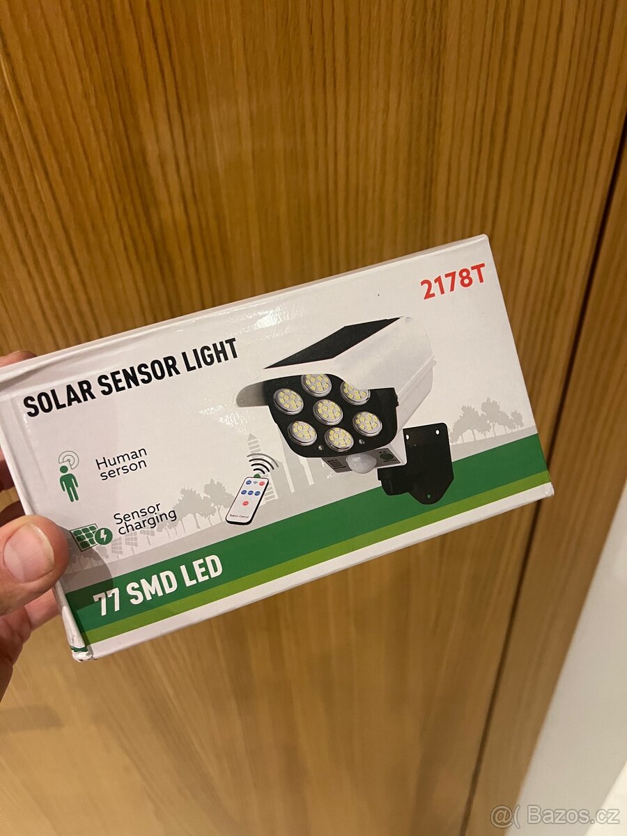 Solární led světlo