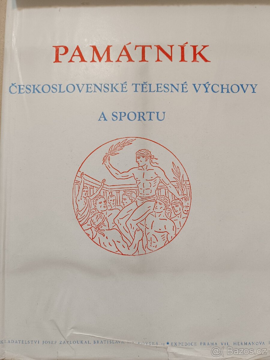 Kniha Památník Československé tělesné výchovy a sportu