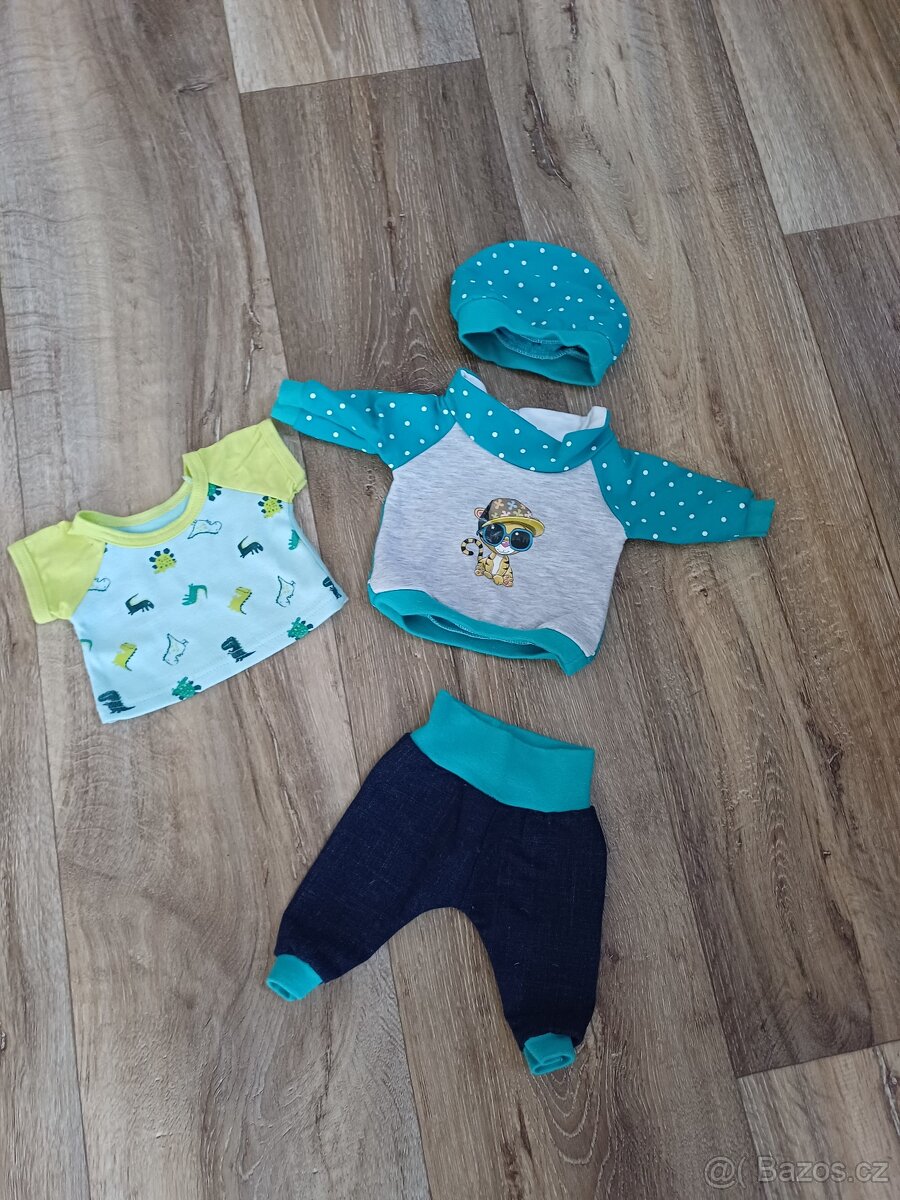 Obleceni pro panenku Baby born - site na miru
