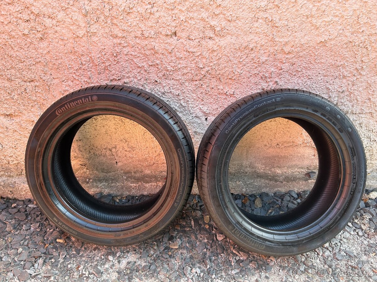 Prodám gumy 195/50/16 Continental