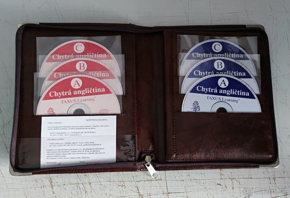 Chytrá Angličtina na 6ks CD-ROM