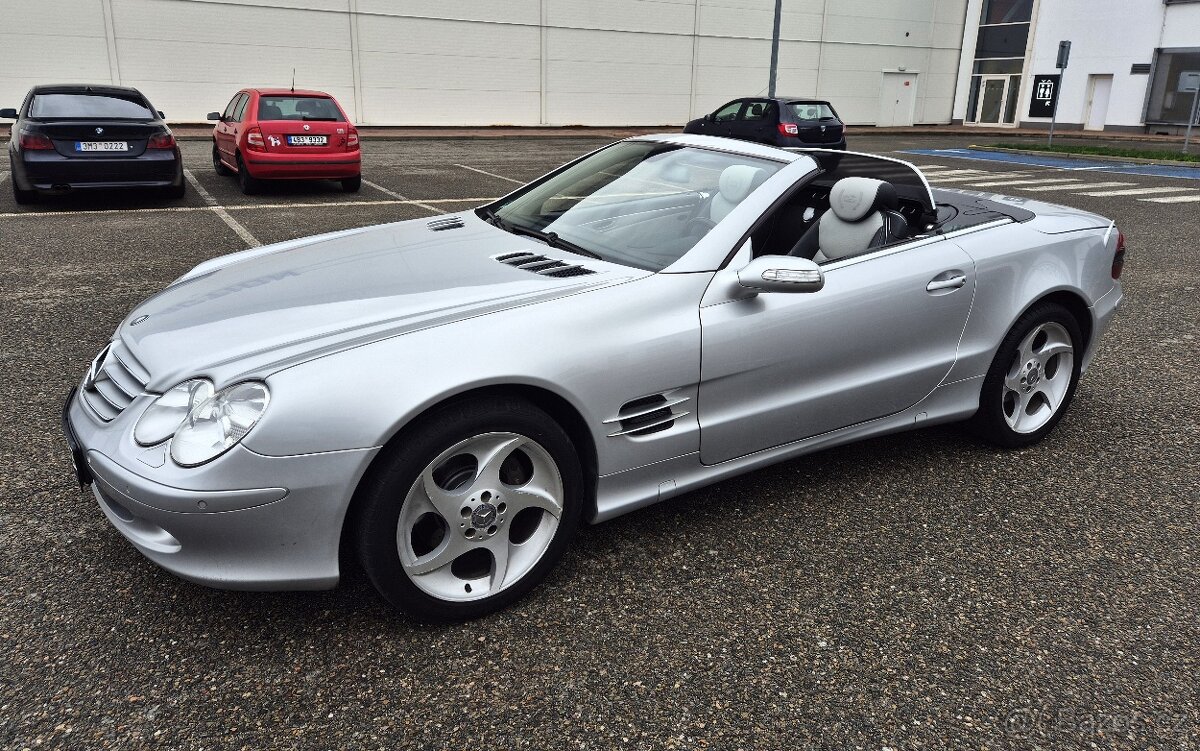 MB SL500 V8 EDICE 50⭐ - 1 KUS V ČR V NABÍDCE TOP INVESTICE