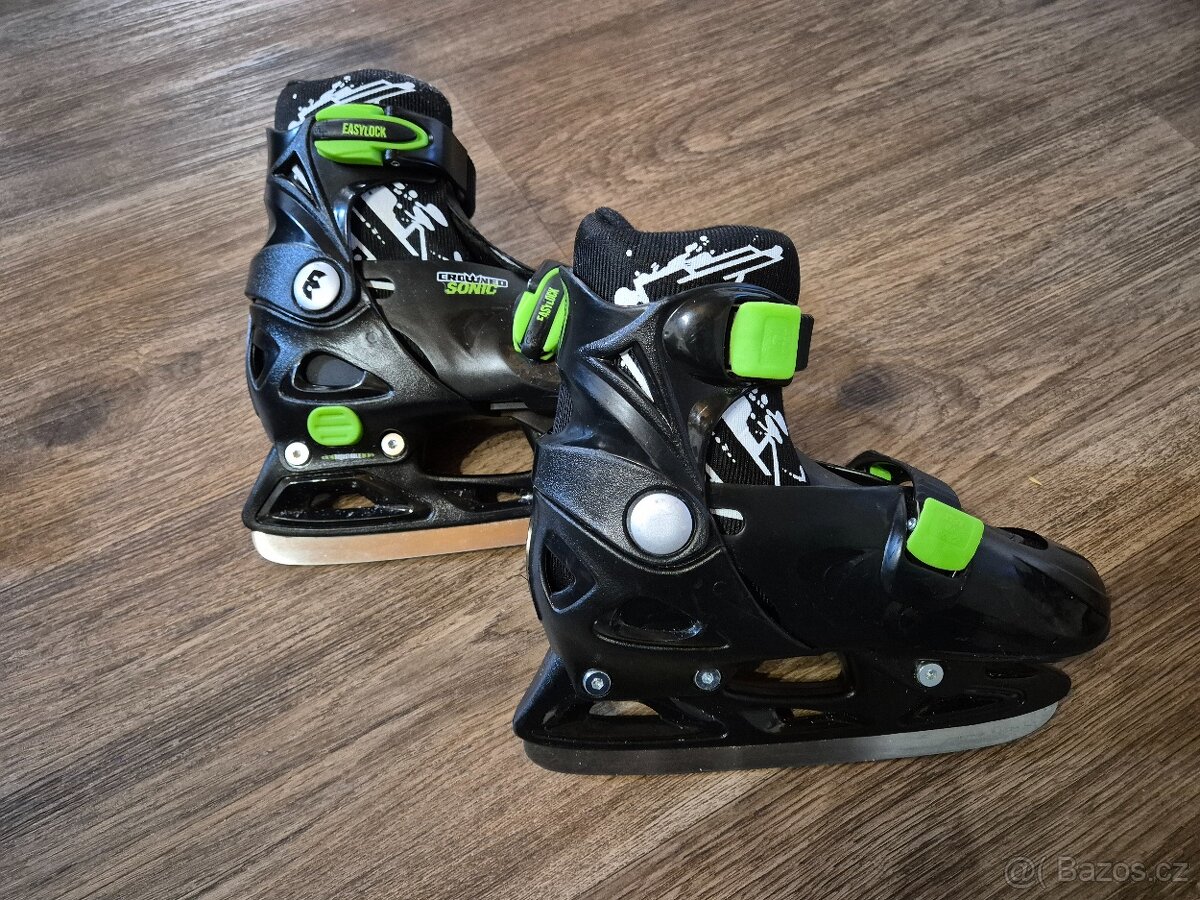 Dětské stavitelné brusle 33-36