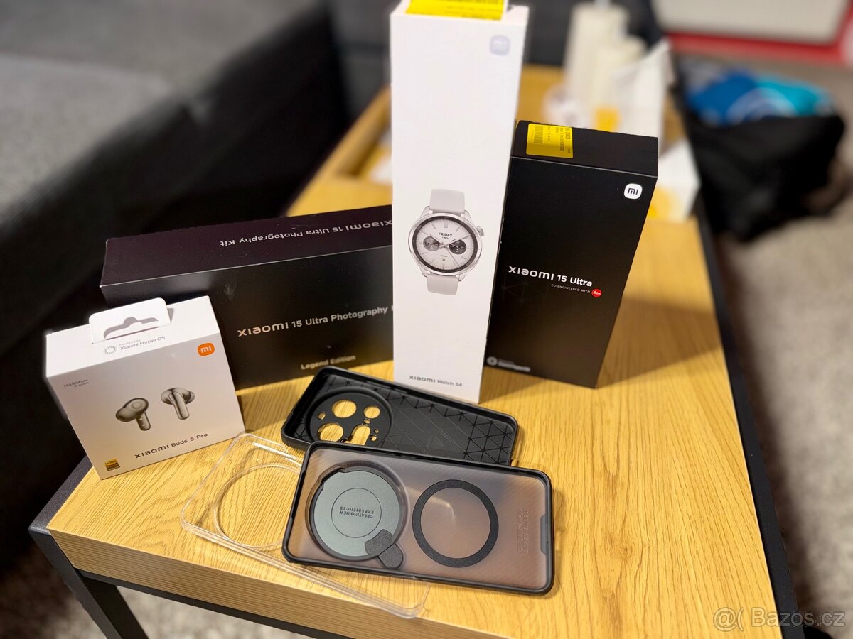Kompletní set Xiaomi – koupeno 24. 6. 2025