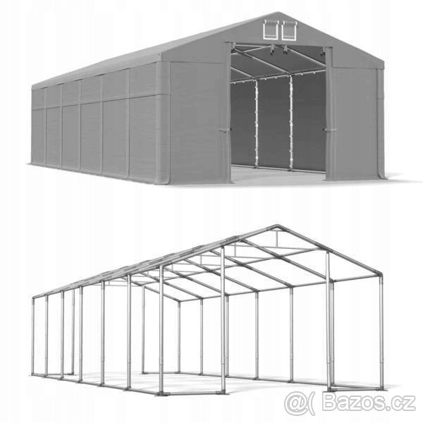 Skladovací stan 6x12m PVC