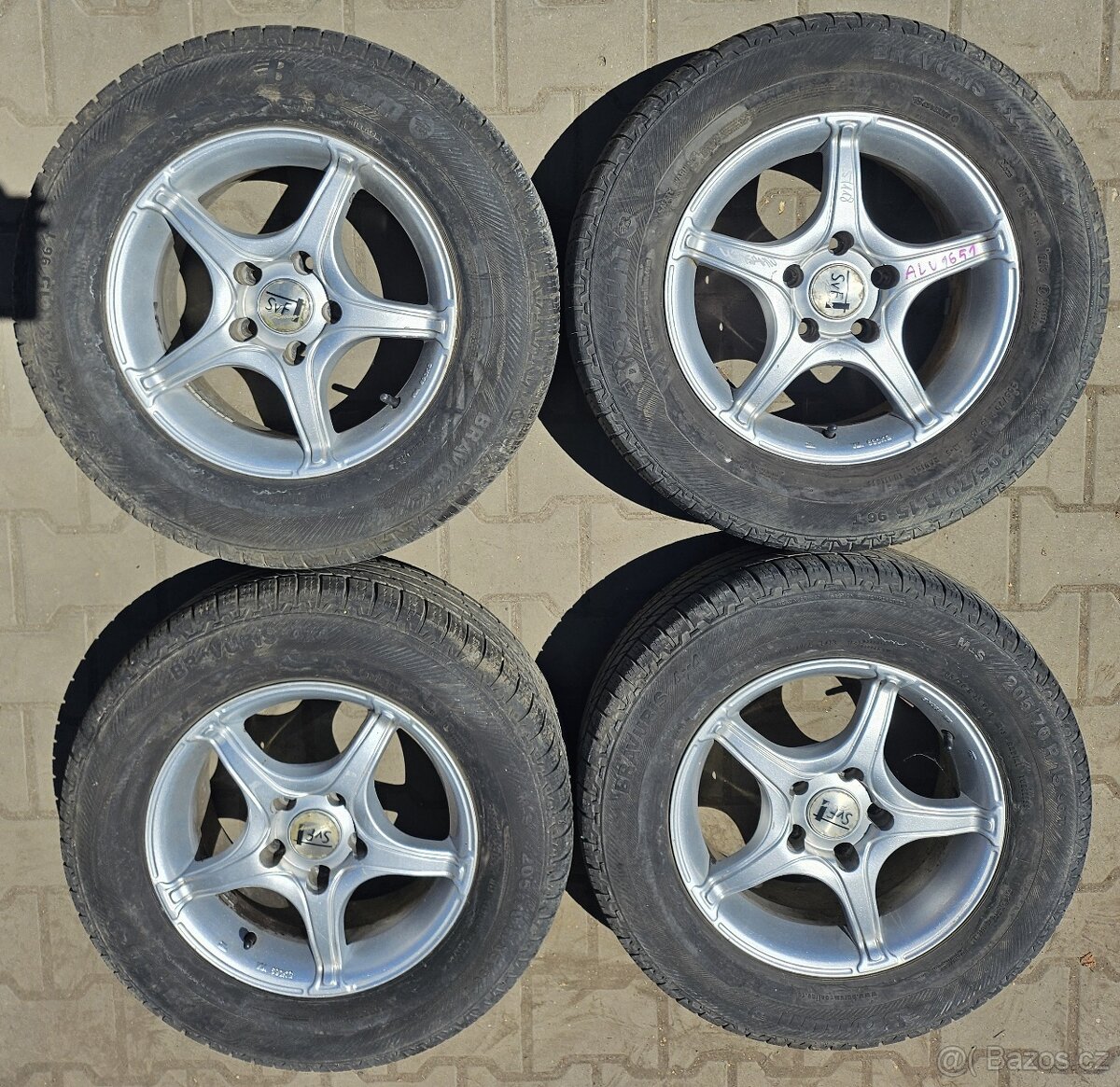 Prodám ALU kola Chrysler č. 1651