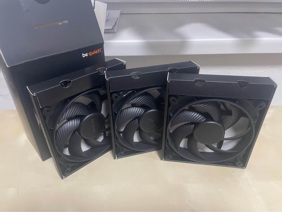 Be Quiet Light Wings Triple Pack, 3x 140mm ventilátor do PC