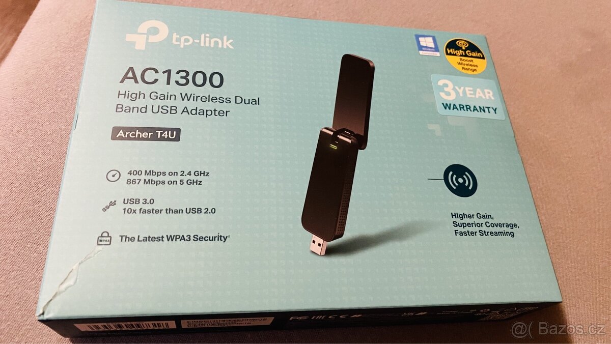 Wifi USB adaptér TP-Link AC1300