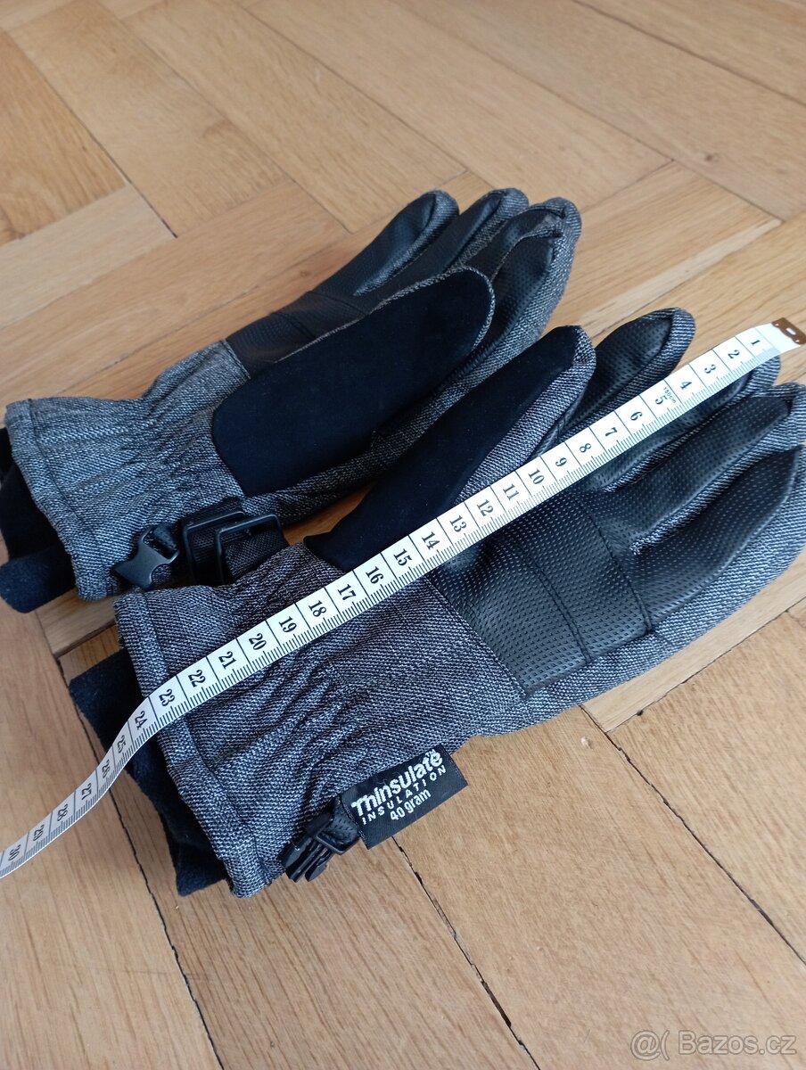 Chlapecké lyžařské rukavice Thinsulate, vel. 146-150