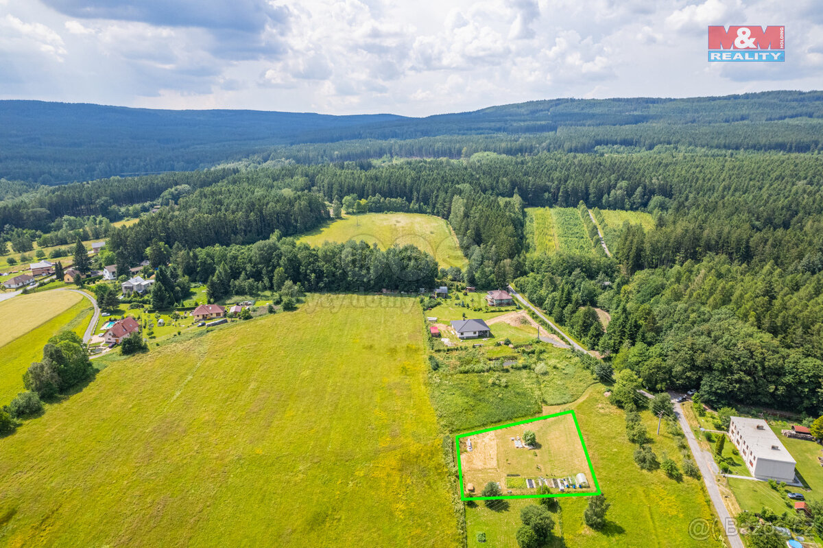Prodej zahrady, 832 m², Obecnice