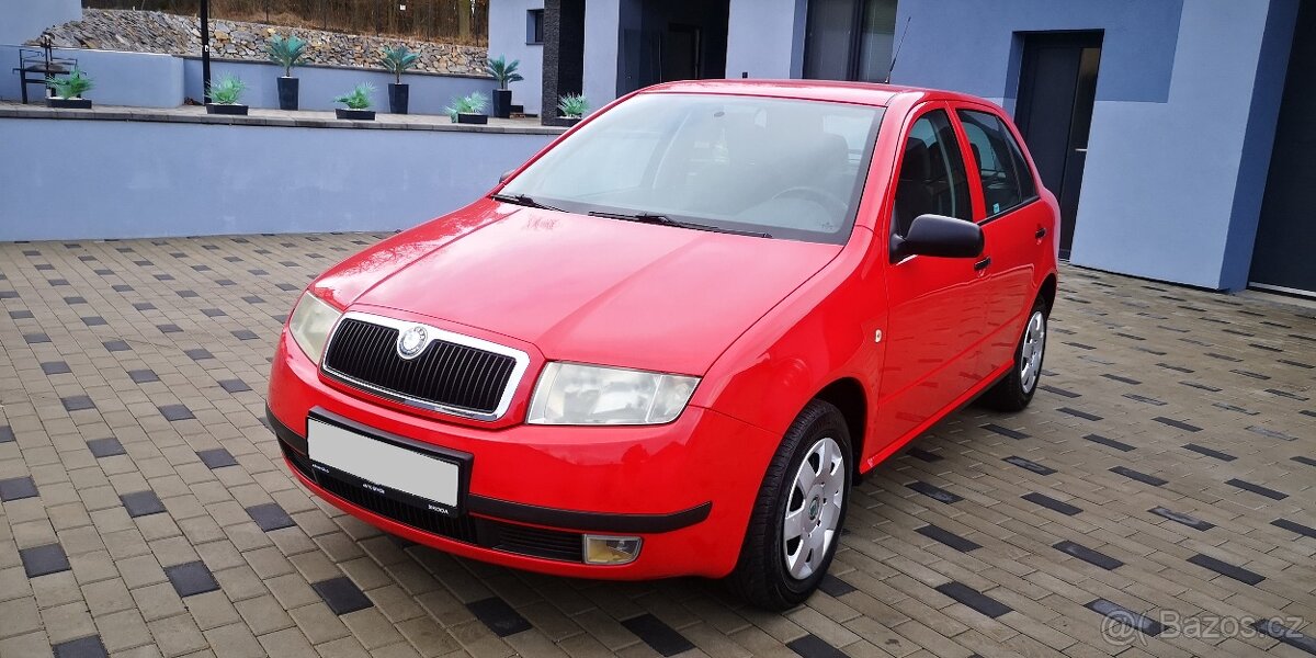 Škoda Fabia 1,2i - 40kw. SLUŠNÝ STAV - STK do 11/2026