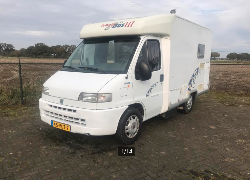 Fiat Ducato Dethleffs; garáž