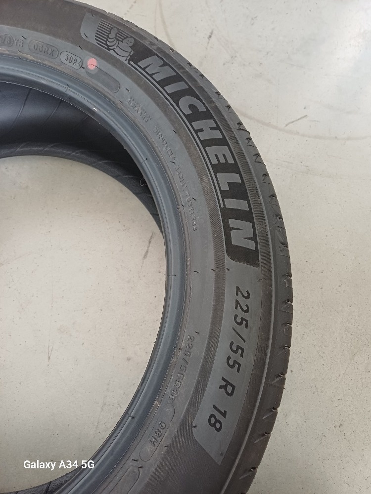 nové letní pneu Michelin 225/55 R18