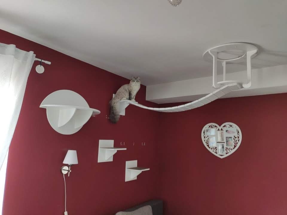 Lezecká stěna s odpočívadlem