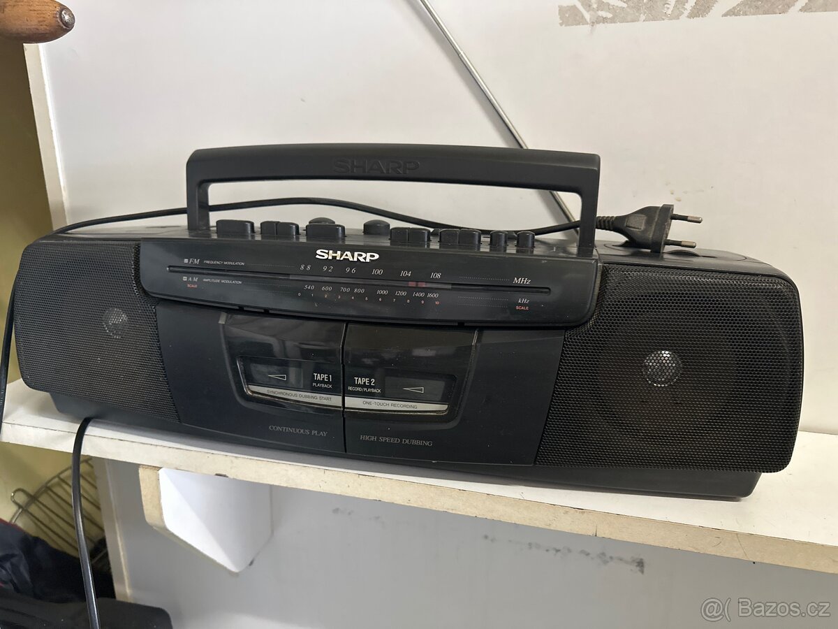 Radiomagnetofon Sharp WQ-286