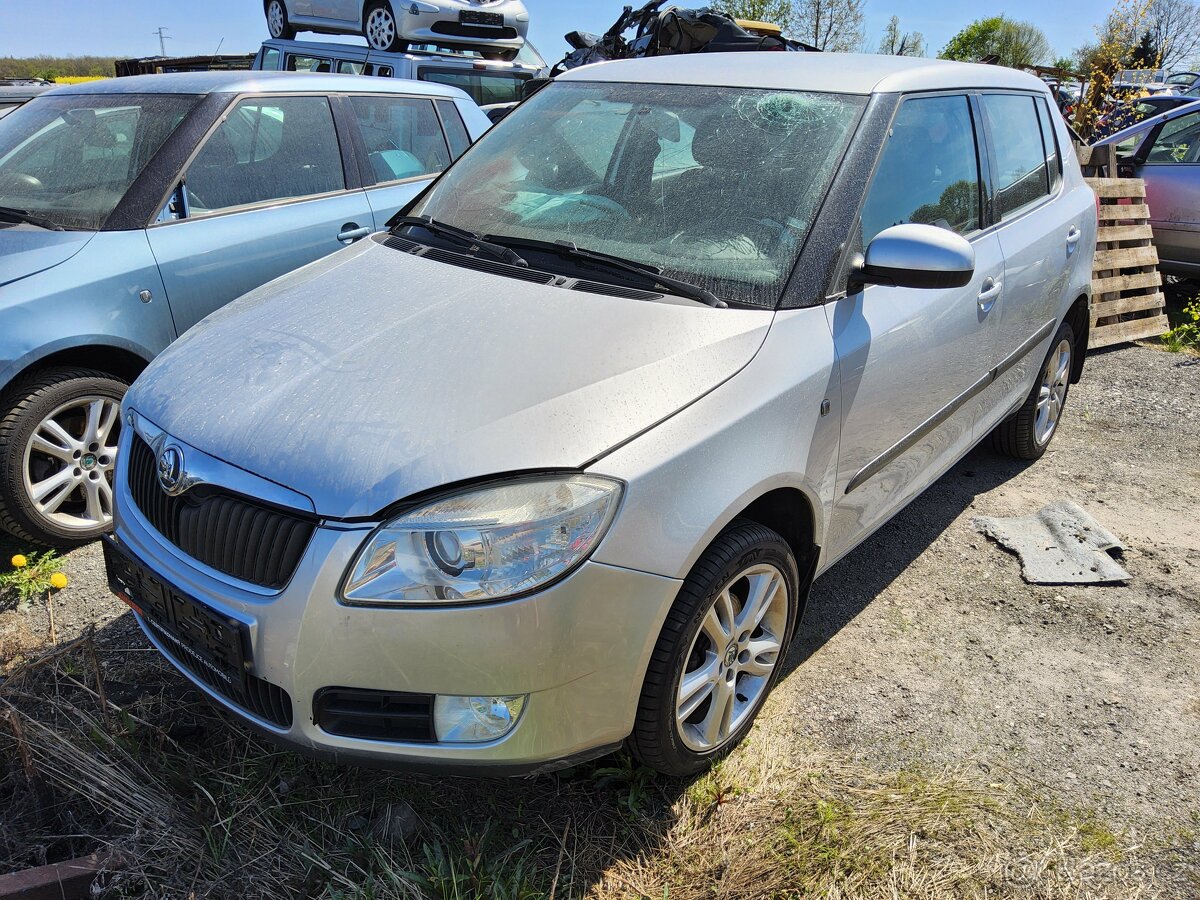 Skoda Fabia II 1,6i 16V 77kW 2007 BTS - KRASNA,DILY